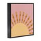 Stupell Industries Minimal Sun Rays Framed Giclee Wall Art Design by Tina Finn